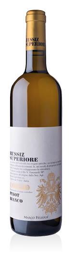 RUSSIZ SUPERIORE Collio Pinot Bianco 2022 13.5% Cl 75