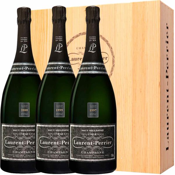 LAURENT PERRIER Champagne Cassa speciale Verticale '97'99'00 Cl 450