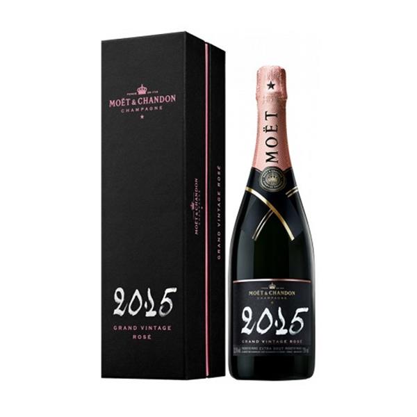 MOET & CHANDON Champagne Grand Vintage  Rosé ASTUCCIO 2015 Cl.75