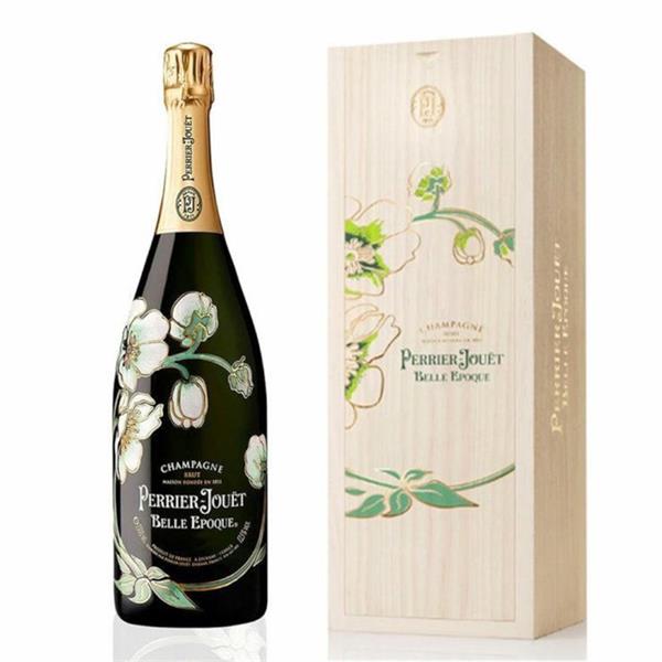 PERRIER-JOUET Champagne Belle Epoque Riediz. LEGNO MGM 2012 lt.1,5