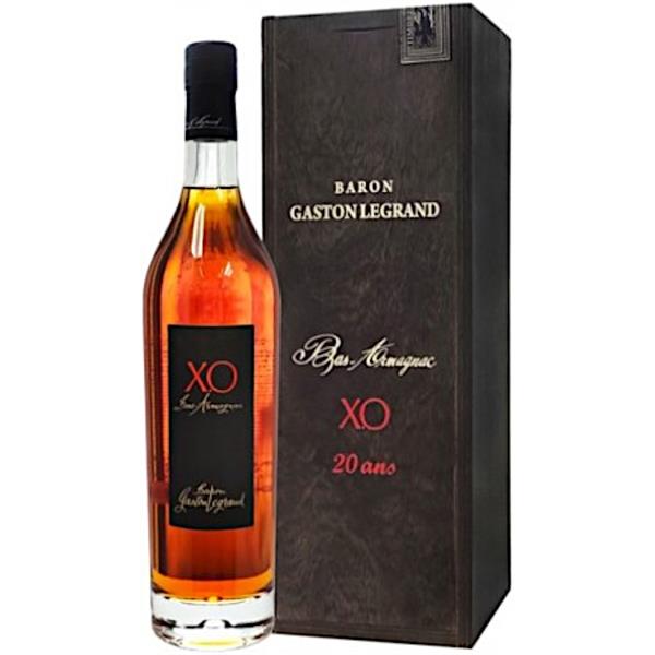 BARON GASTON LEGRAND Bas-Armagnac X.O. 20 anni Cl.70 Cassa Legno