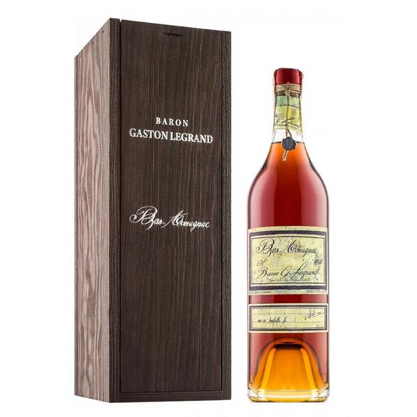 BARON GASTON LEGRAND Bas-Armagnac  Millèsimè 1975 Cl.70