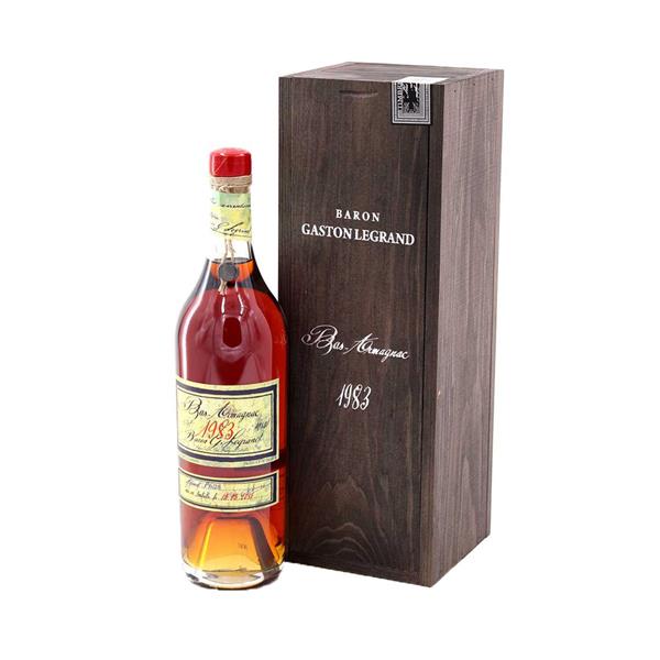 BARON GASTON LEGRAND Bas-Armagnac  Millèsimè 1983 Cl.70