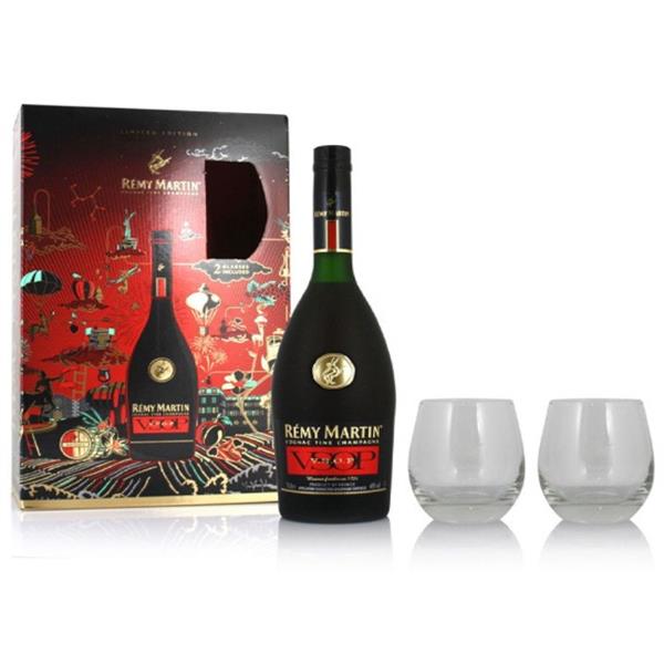 REMY MARTIN Vsop Cl.70 + 2 Bicchieri