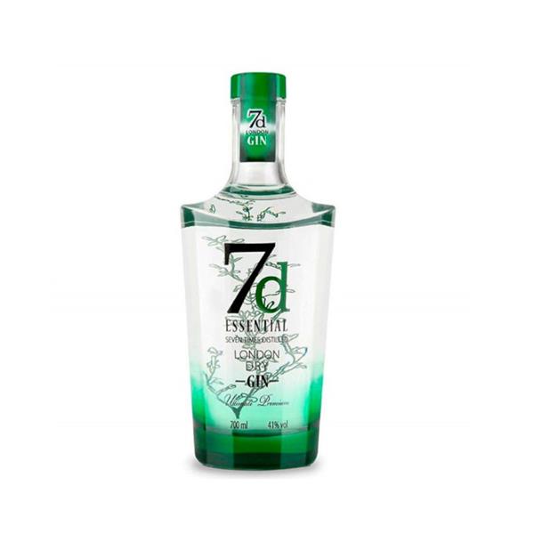 7D ESSENTIAL London Dry Gin 41% cl.70