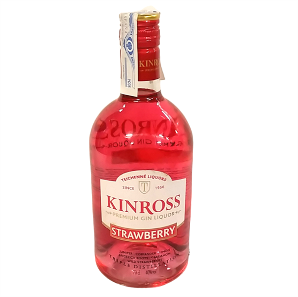 KINROSS Gin Liqueur Strawberry Cl.70