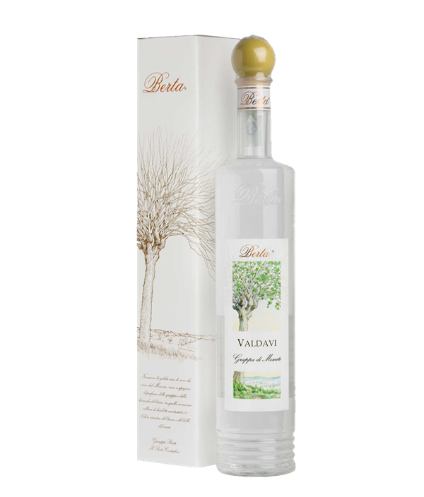 BERTA Grappa VALDAVI Astuccio 40° Cl.70