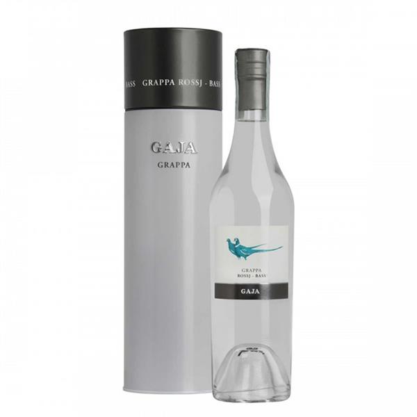 GAJA Grappa ROSSJ-BASS Astuccio Cl.50