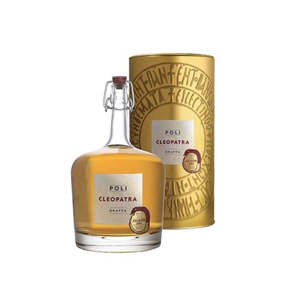 JACOPO POLI Grappa CLEOPATRA MOSCATO ORO Astuccio Cl 70 40%