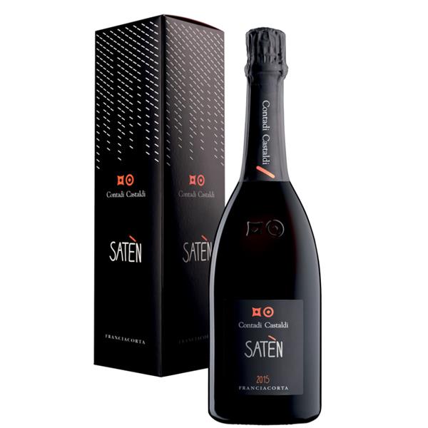 CONTADI CASTALDI Franciacorta Satèn MAGNUM astuccio 2014 lt.1,5