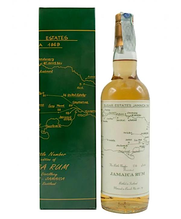 RUM JAMAICA Selezione Moon SUGAR ESTATE 11 anni 2007 45% cl.70