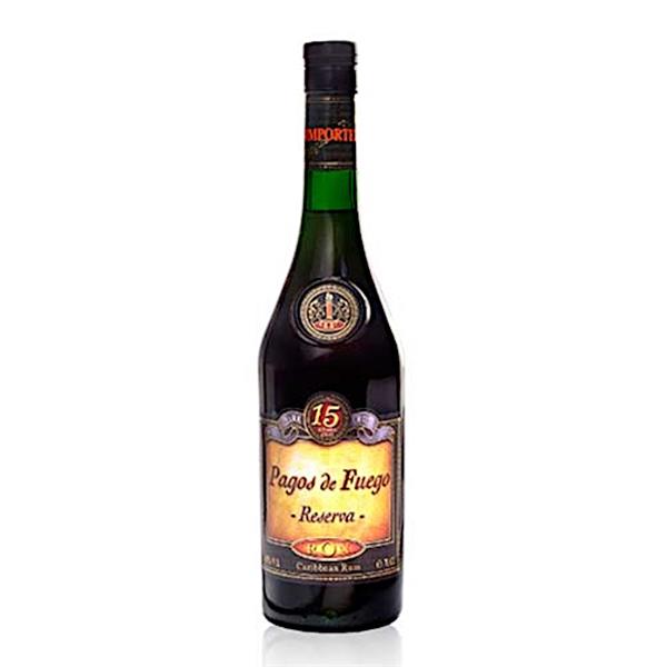 PAGOS DE FUEGO Caribbean Rum 15 anni cl.70