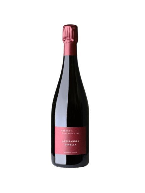 DIVELLA Rosè de SAIGNEE 100% Pinot nero Dosaggio Zero Cl.75