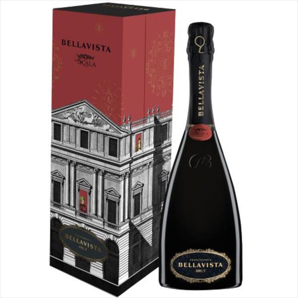 BELLAVISTA Franciacorta Brut TEATRO ALLA SCALA astuccio 2017 cl.75