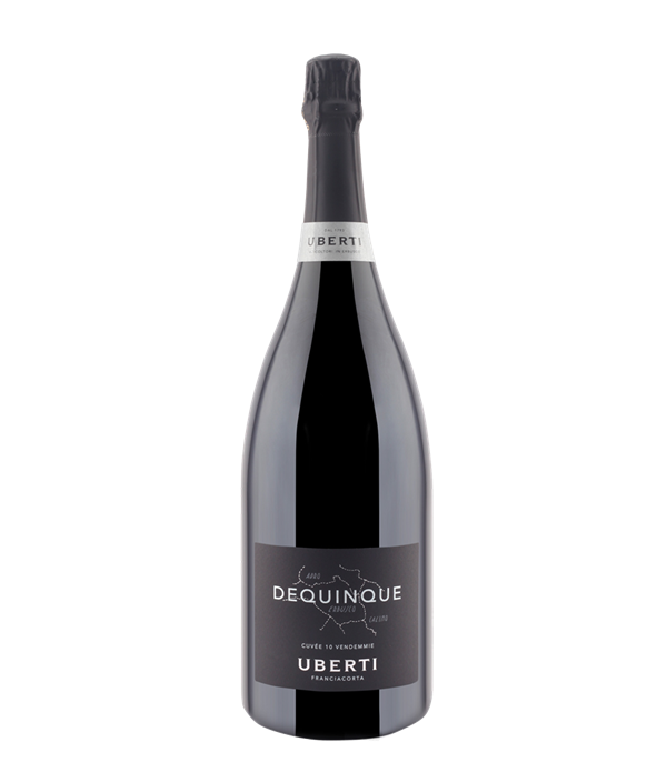 UBERTI Franciacorta DEQUINQUE Extra Brut Magnum ASTUCCIO LT 1.5