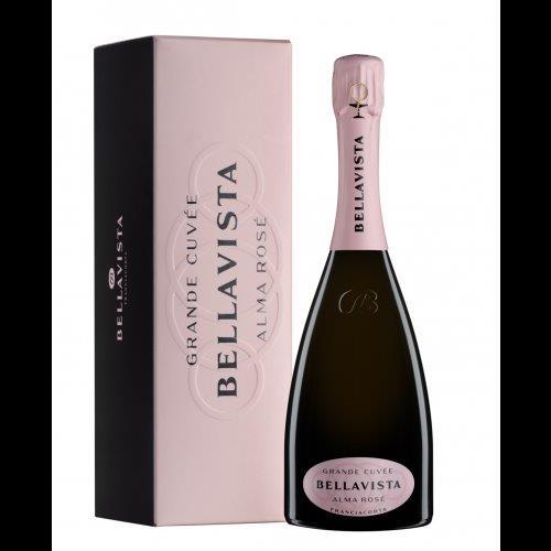 BELLAVISTA Franciacorta ALMA Gran Cuvée ROSE' Astuccio cl.75 12.5°