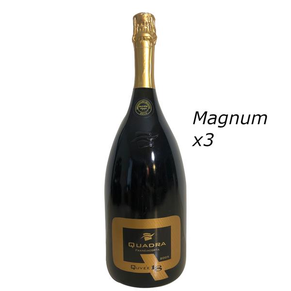 QUADRA Franciacorta Brut TRILOGIA Magnum LT  1.5 x 3