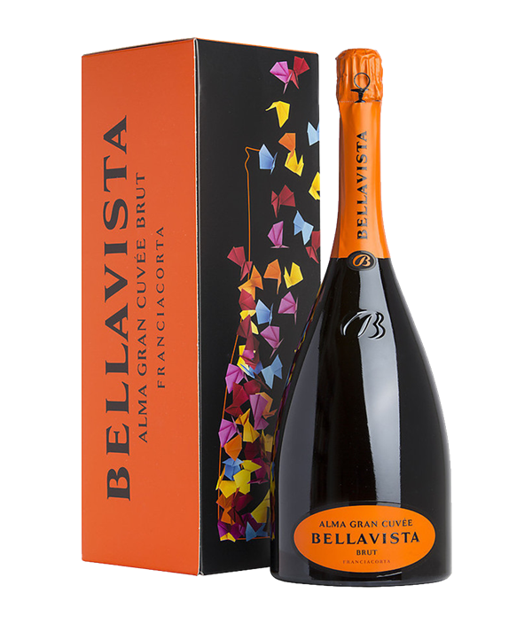 BELLAVISTA Franciacorta ALMA Gran Cuvèe Magnum ASTUCCIATO LT 1,5