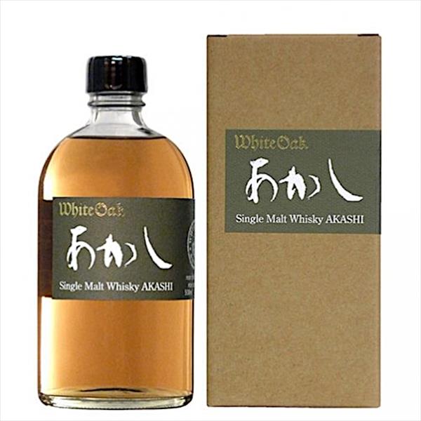 WHITE OAK Japanese Whisky AKASHI SINGLE MALT cl.50