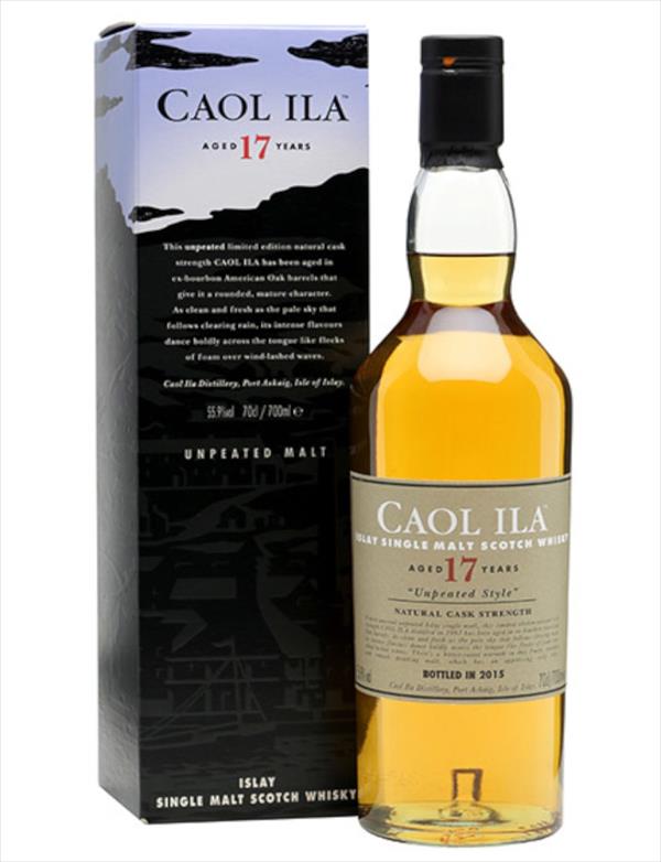 CAOL ILA Scotch Whisky 17 y.o. UNPEATED 55,9% SR 2015 Cl.70