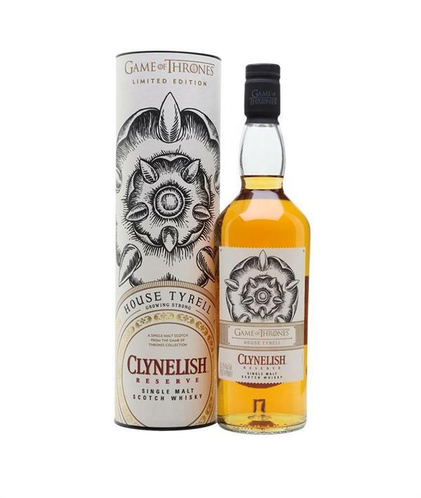 CLYNELISH Single Malt Scotch Whisky GoT' HOUSE TYRRELL cl.70