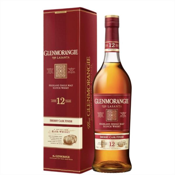 GLENMORANGIE Scotch Whisky LASANTA Sherry Cask ASTUCCIO cl.70