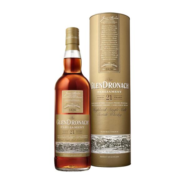 GLENDRONACH Single Malt Scotch Whisky 21 PARLIAMENT y.o. 48° cl.70