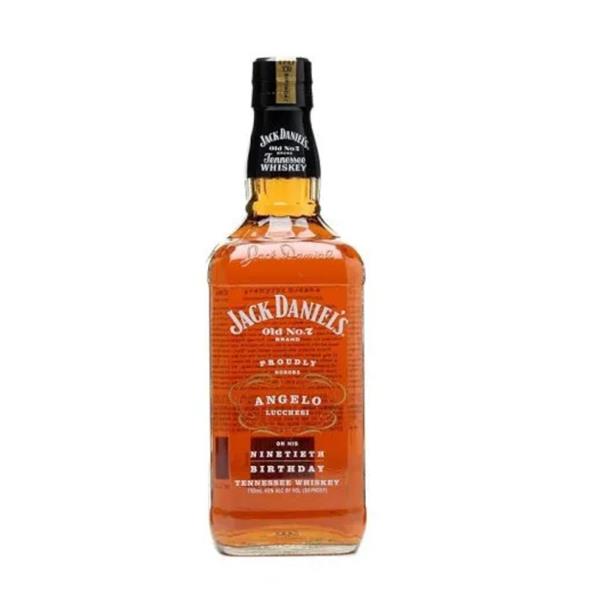 JACK DANIEL'S Tennessee Whiskey ANGELO LUCCHESI 90th birthday cl.75