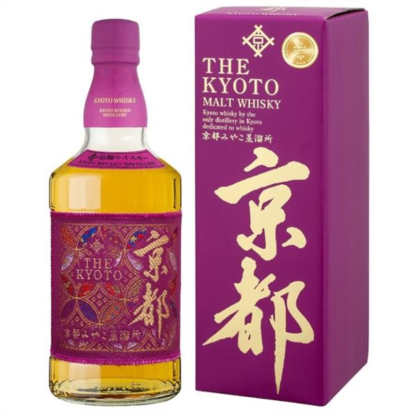 KYOTO Japanese Whisky Pure Malt AKA-OBI PURPLE Cl.70 43°