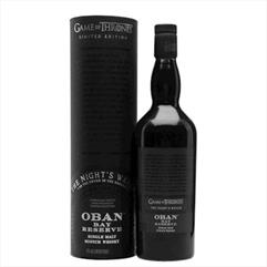 OBAN Single Malt Scotch Whisky GoT' NIGHT WATCH cl.70