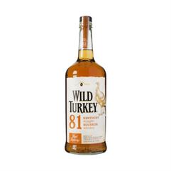 WILD TURKEY Bourbon Whiskey  81 PROOF cl.70