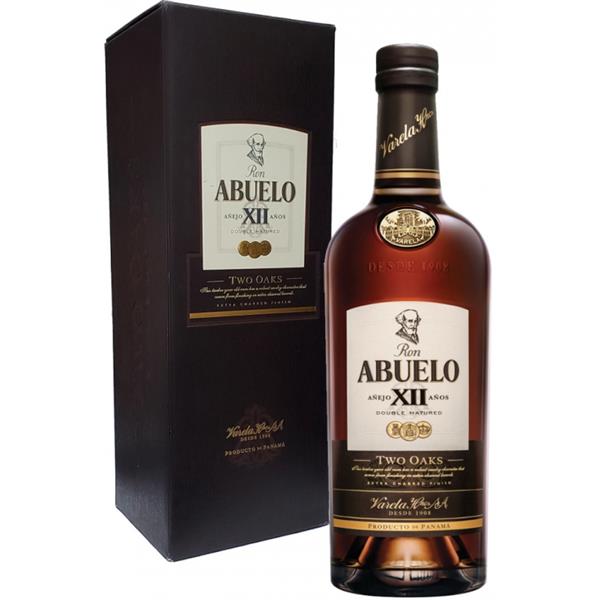 ABUELO Rum TWO OAKS Astuccio Cl.70