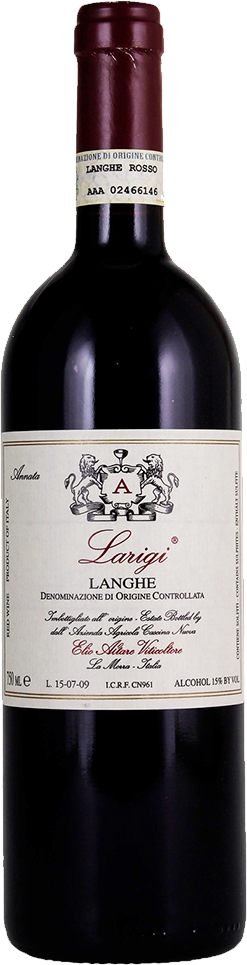 ELIO ALTARE  Langhe Rosso LARIGI 2020 Cl.75