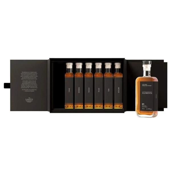 LAKES Whiskymaker's Whisky Projects ELEMENTS BOX SET 7 Whisky 54°