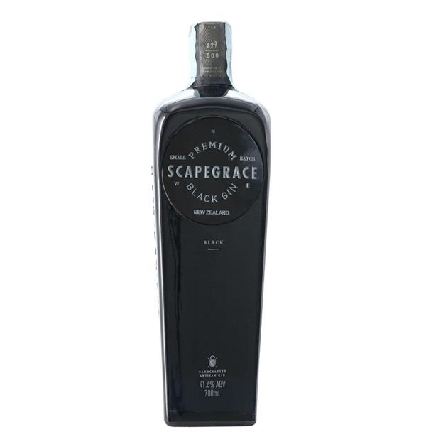 SCAPEGRACE New Zeland Gin BLACK cl.70