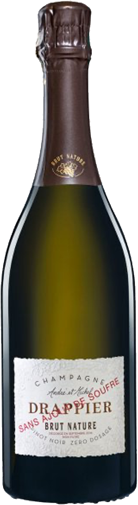 DRAPPIER Champagne Brut NATURE sans soufre cl.75