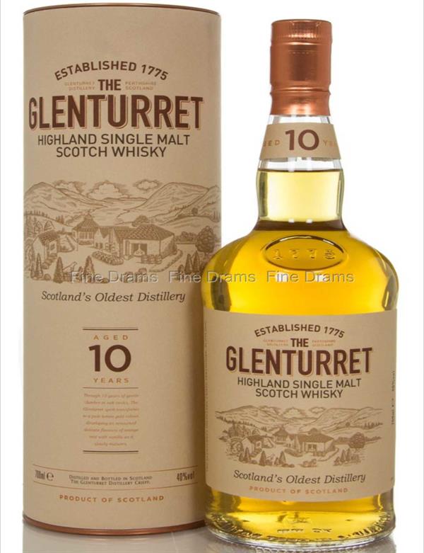 GLENTURRET 10 years old cl.70 40%