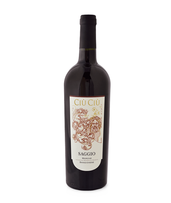 CIU CIU Marche Igp Sangiovese Bio Vegan SAGGIO 2019 Cl.75 15.5°