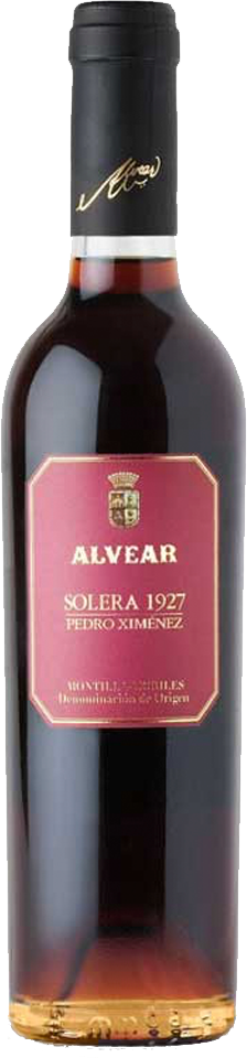 ALVEAR Pedro Ximenez Solera 1927 Montilla-Moriles cl.37,5