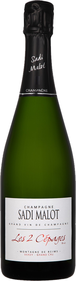 SADI MALOT Champagne Brut Grand Cru LES 2 CEAPGES cl.75